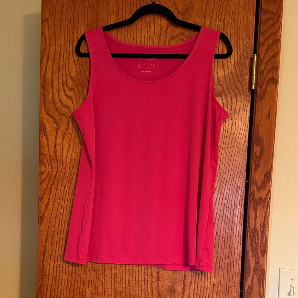 Susan Graver Bright Pink Tank Top